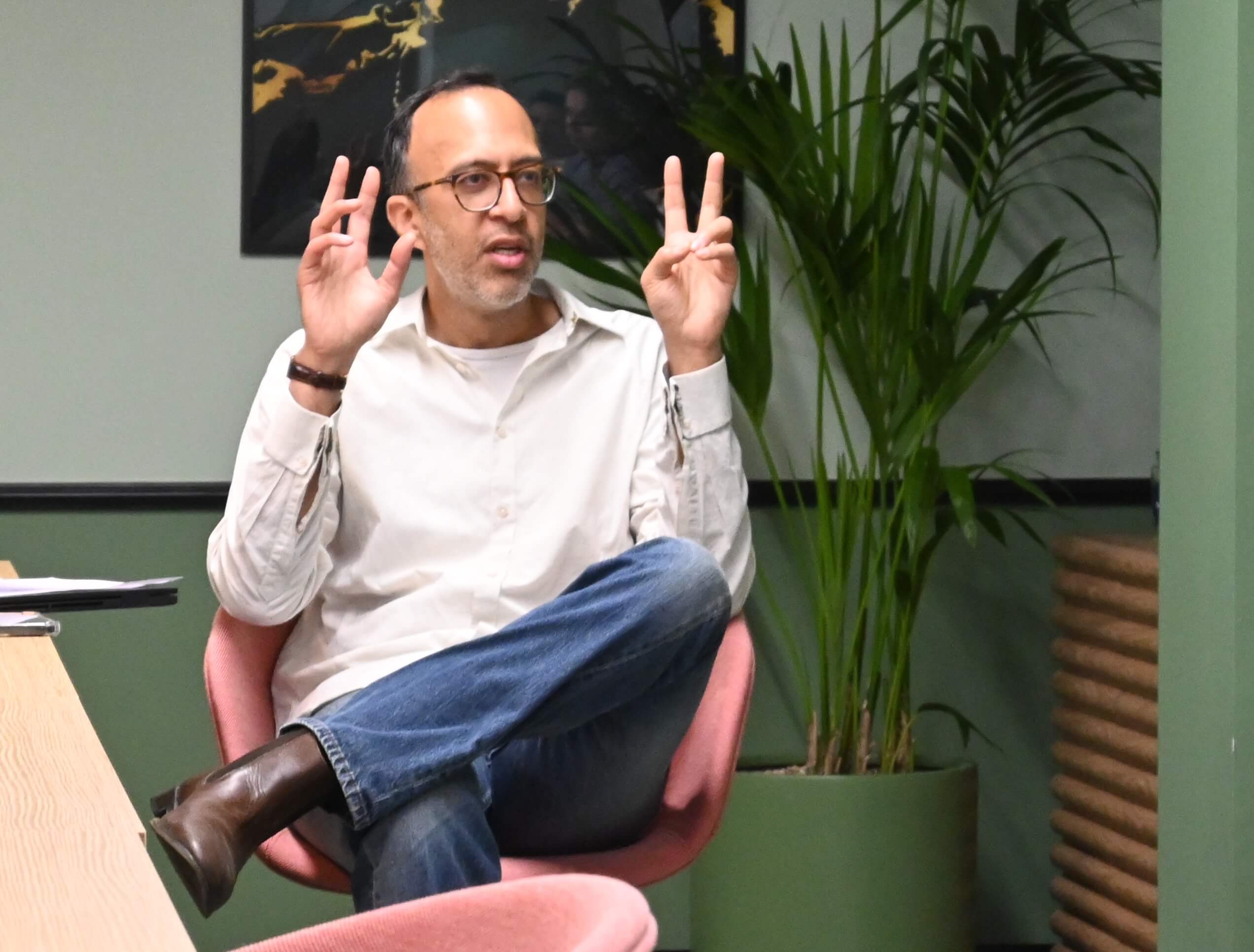 Treasury masterclass speaker in discussion