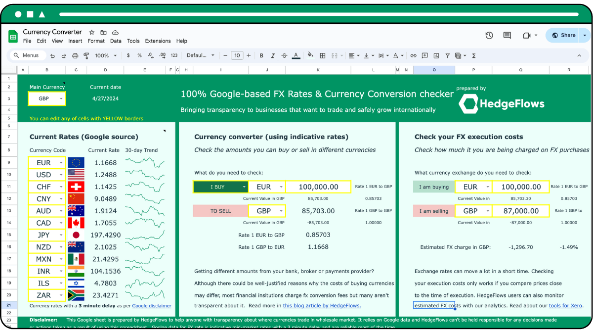 Custom Currency Converter Calculator